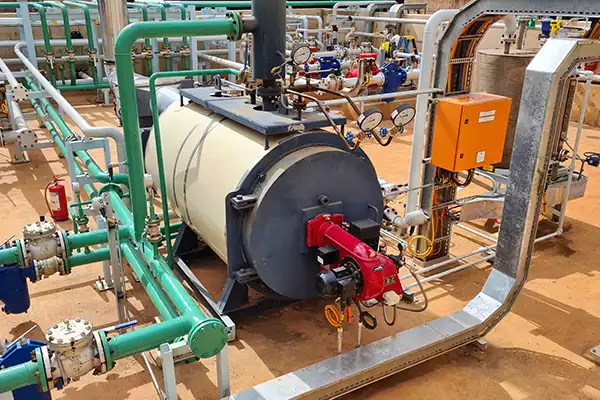 Wie der Gas-Warmwasserboiler von Fangkuai Boiler einer Verarbeitungsanlage in New Jersey beim Heizbedarf im Winter half