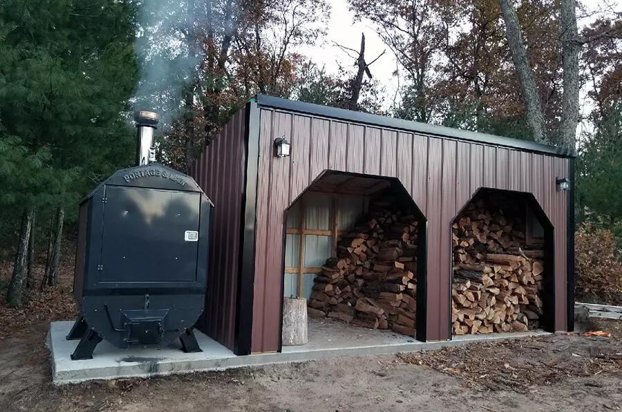 Outdoor Wood Gasification Boiler