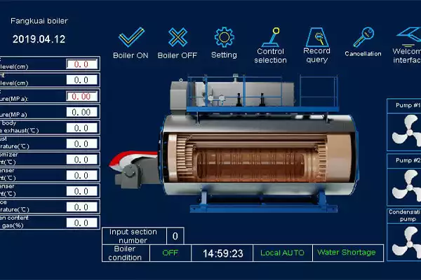 low water cut off steam boiler