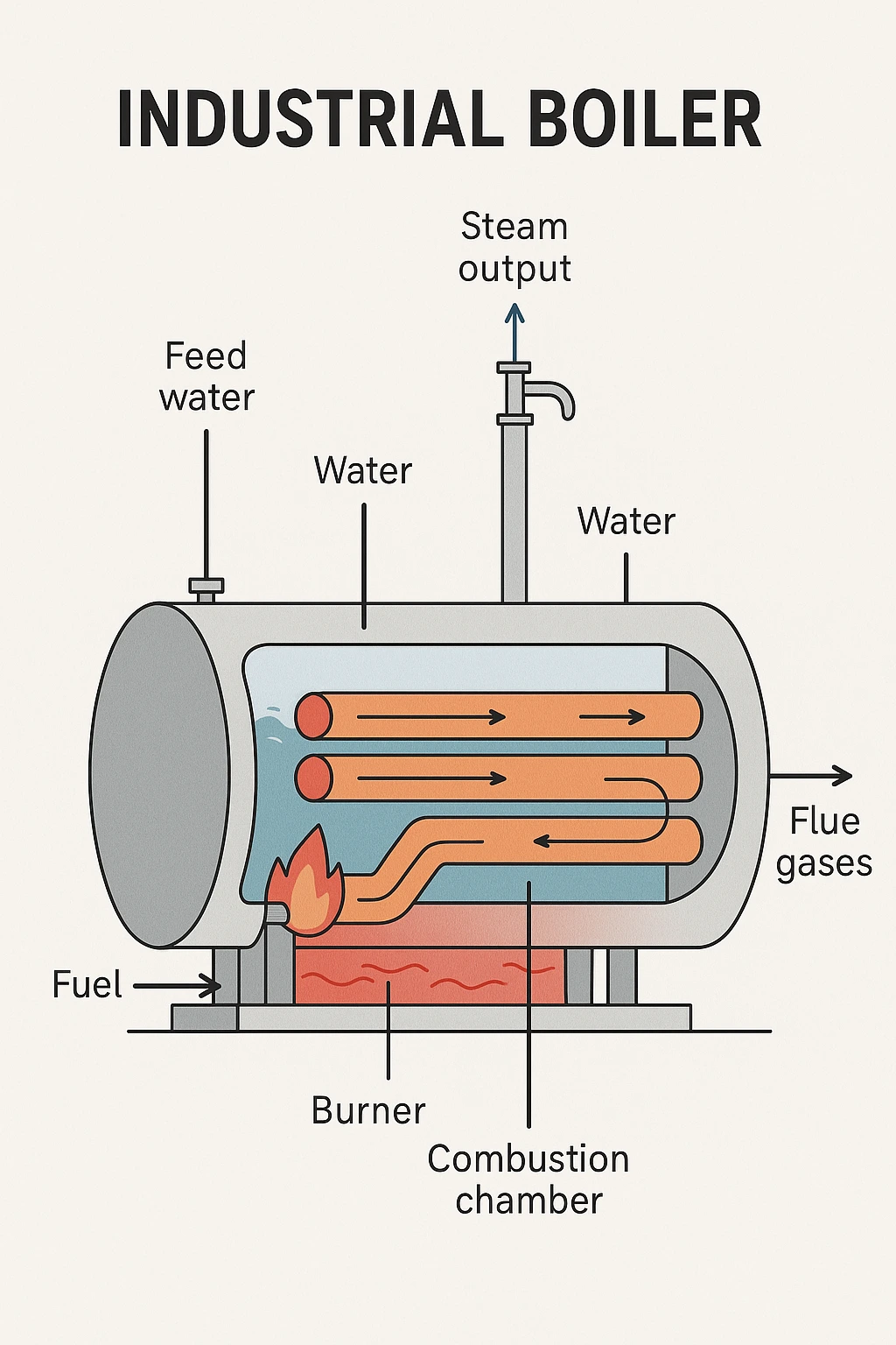 Boiler industri