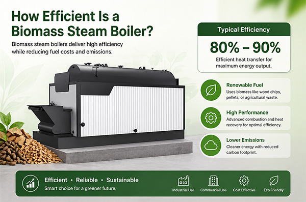 How Efficient Is a Biomass Steam Boiler