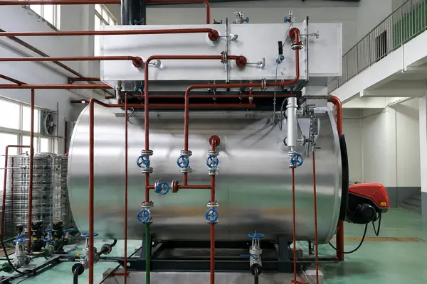 auxiliary equipment for an 8 ton gas steam boiler system