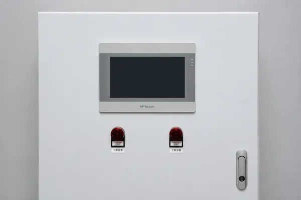 Pharmaceutical boiler PLC HMI and SCADA control architecture